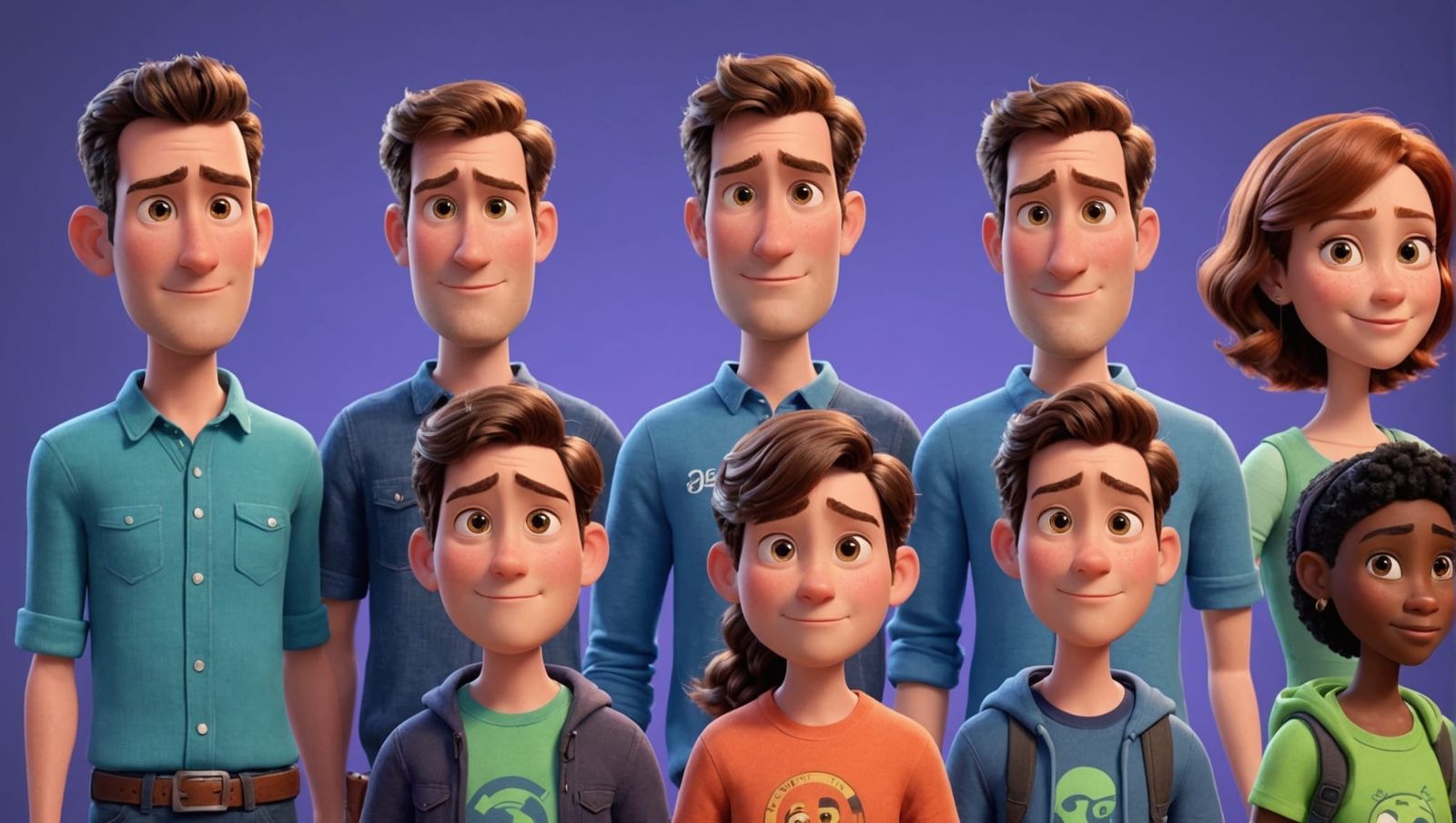 Internet Avatars in Pixar Disney Style