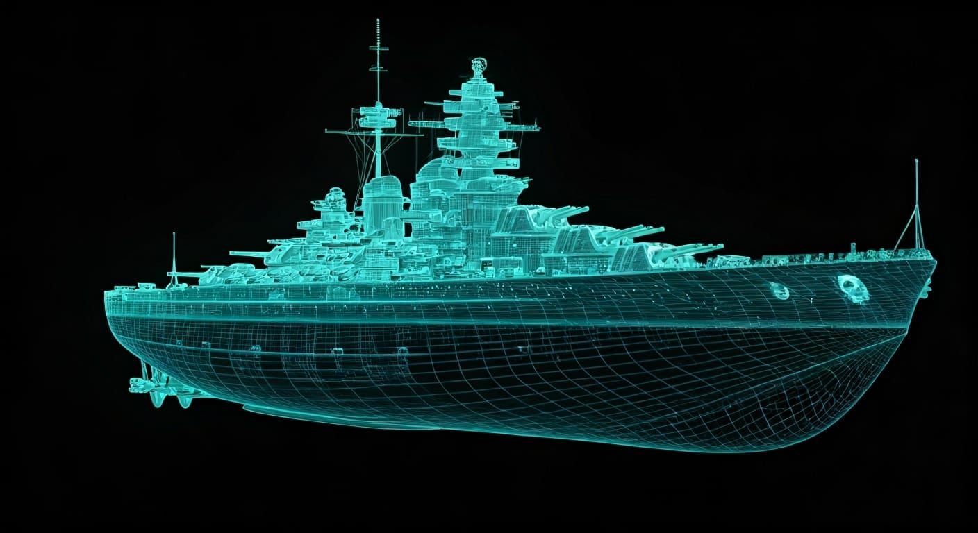 Wireframe Battleship