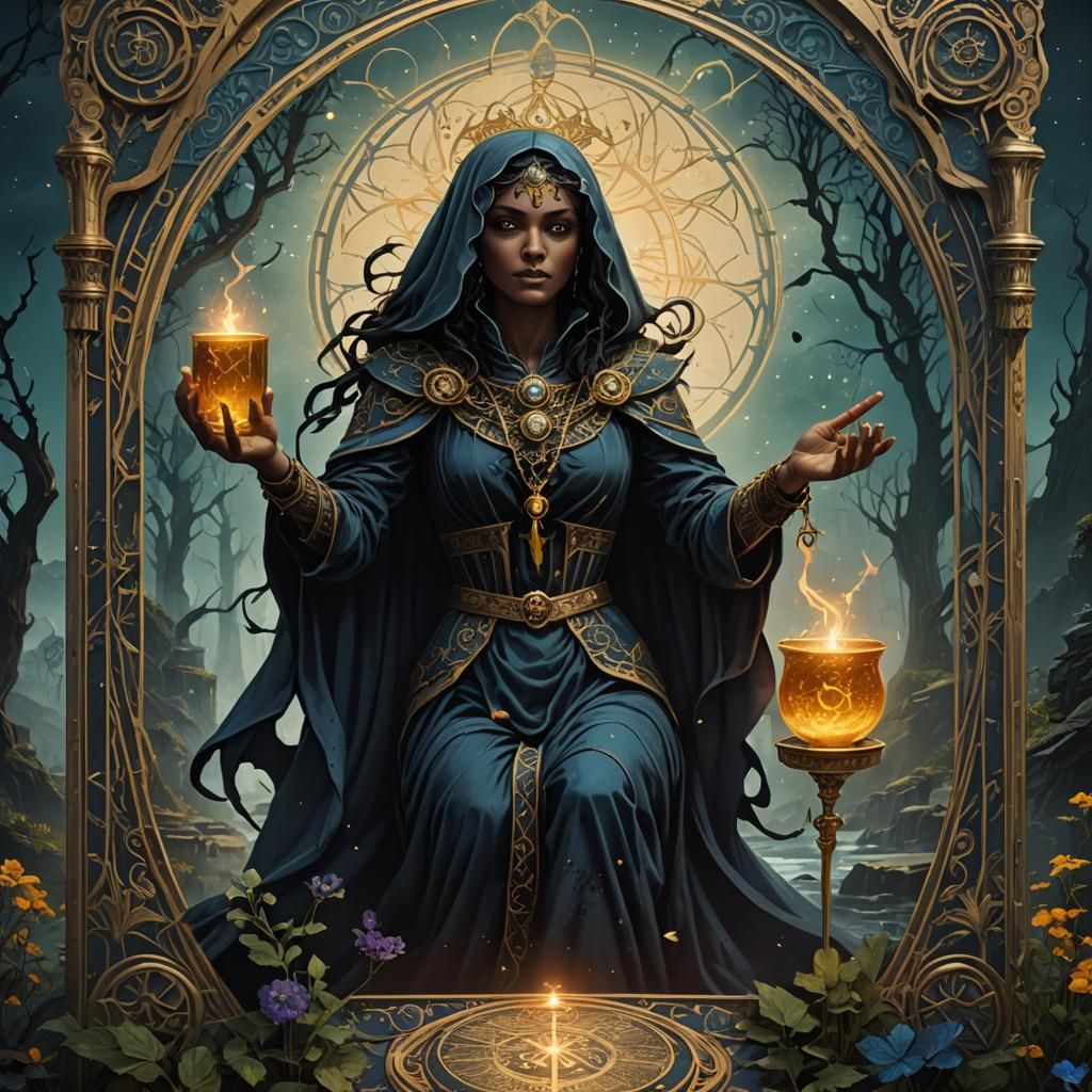 Shadow Work Tarot Temperance Card