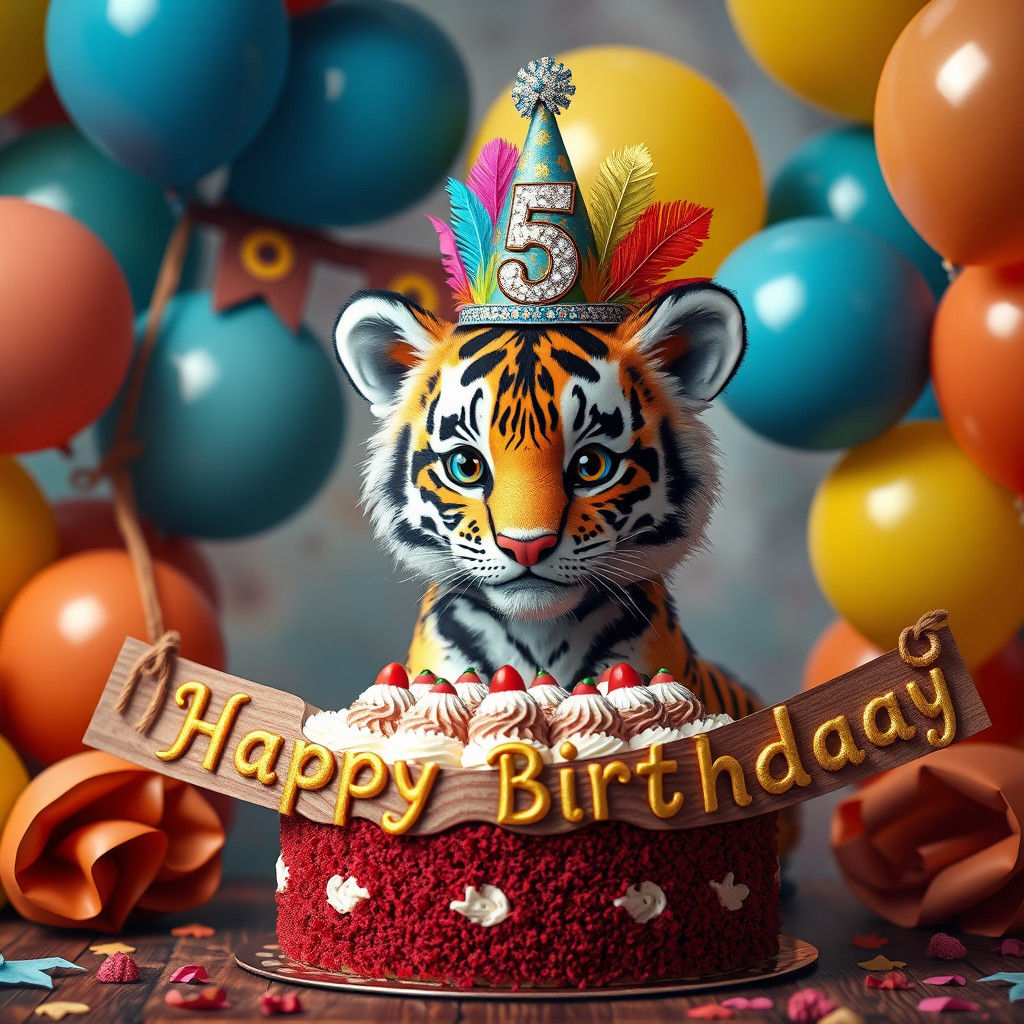Baby Tiger's 5th Birthday Party: A Whimsical Celebration