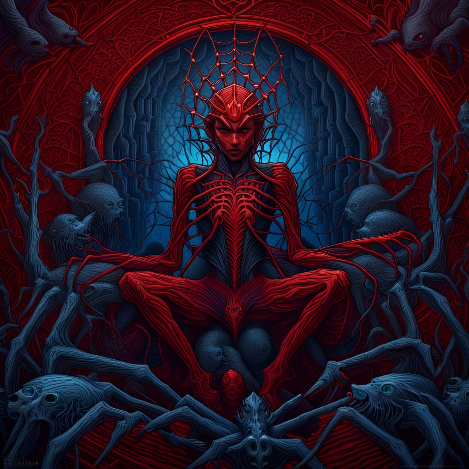 In The Kingdom of Spiders, The Queen Rules