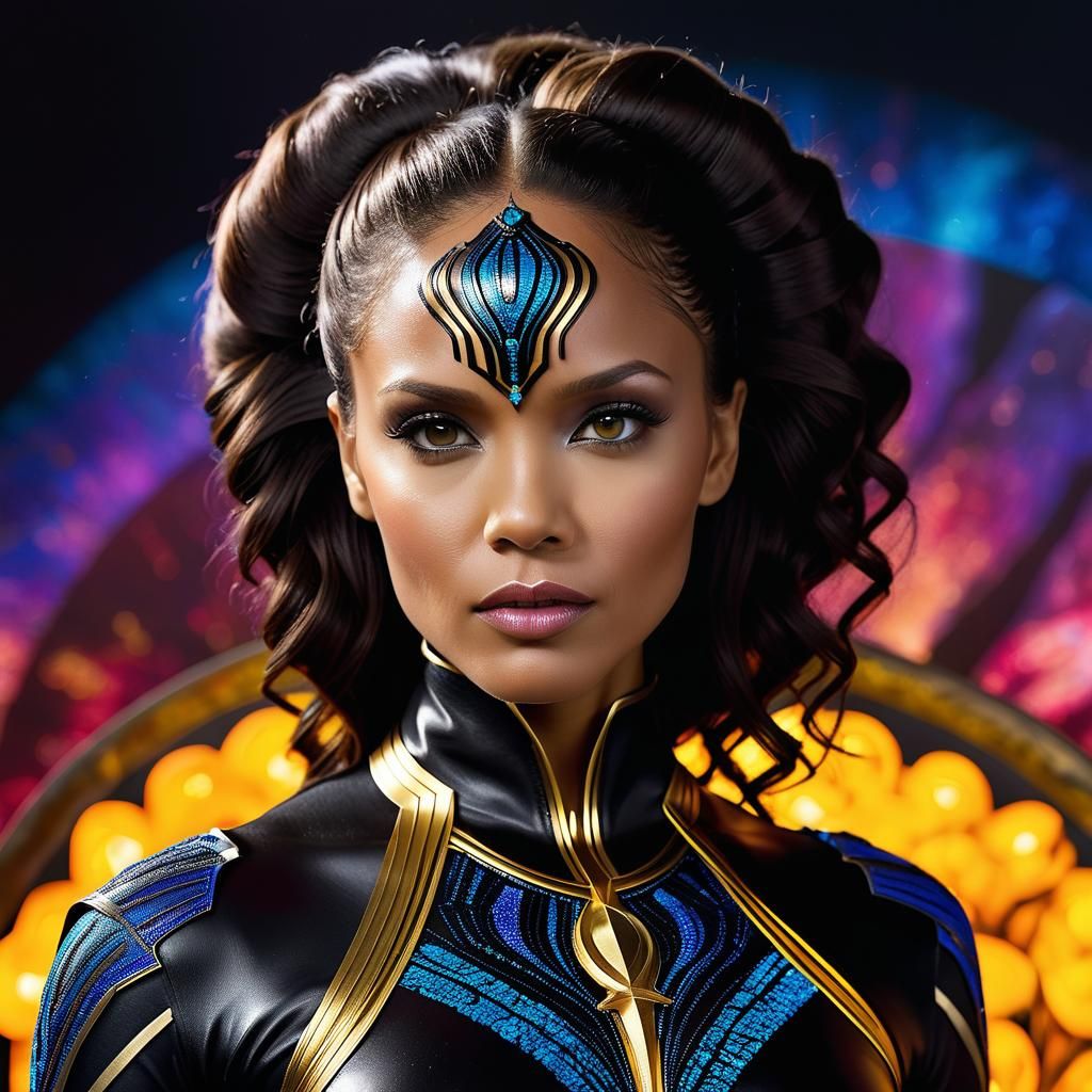 Lesley-Ann Brandt as Black Panther