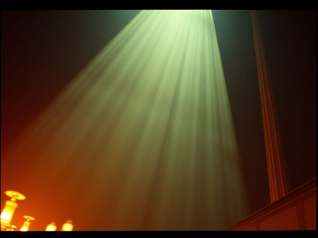 Dramatic Film Still in Cinematic Style