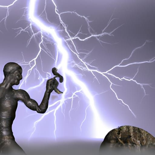 Frankenstein's Monster Brought to Life by Lightning