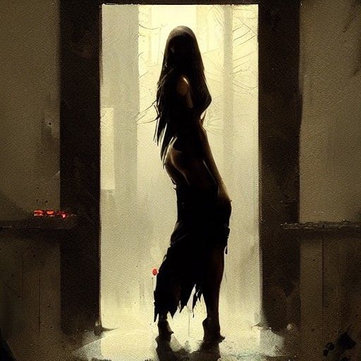 Sinister Seductress Portrait in Fantasy Style