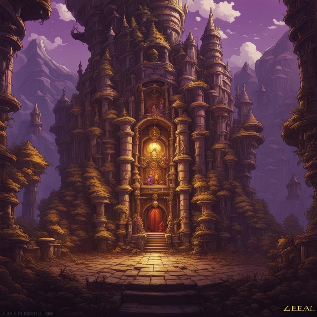 Kingdom of Zeal: Dark Fantasy Concept Art