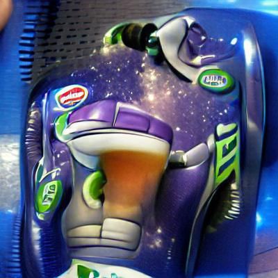 Refreshing Beer Bottle in Golden Light