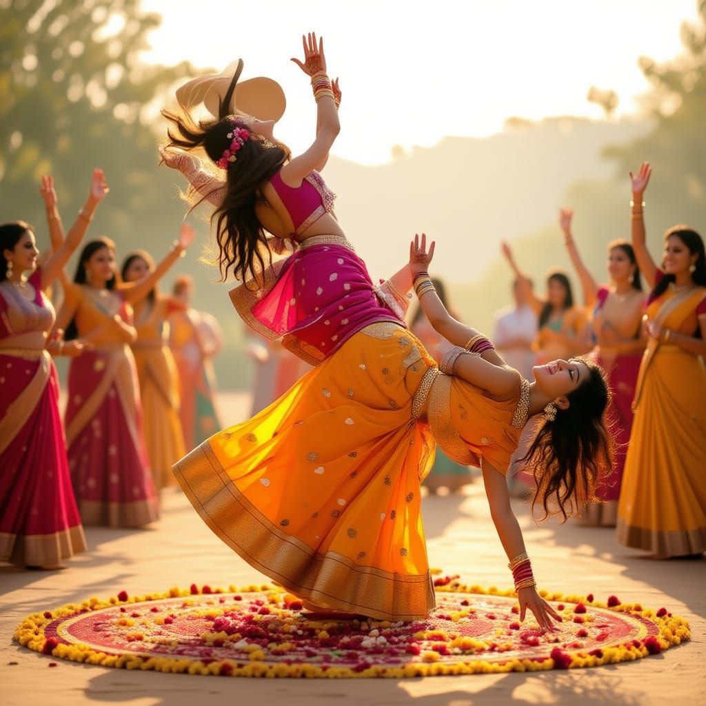 Euphoric Ritual with Glazing Flowers