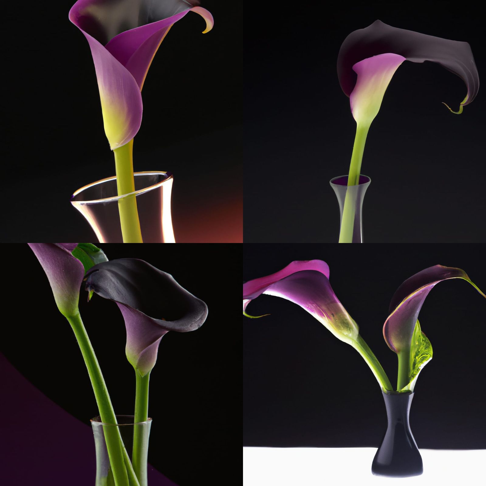 Exquisite Calla Lily in 24k Resolution
