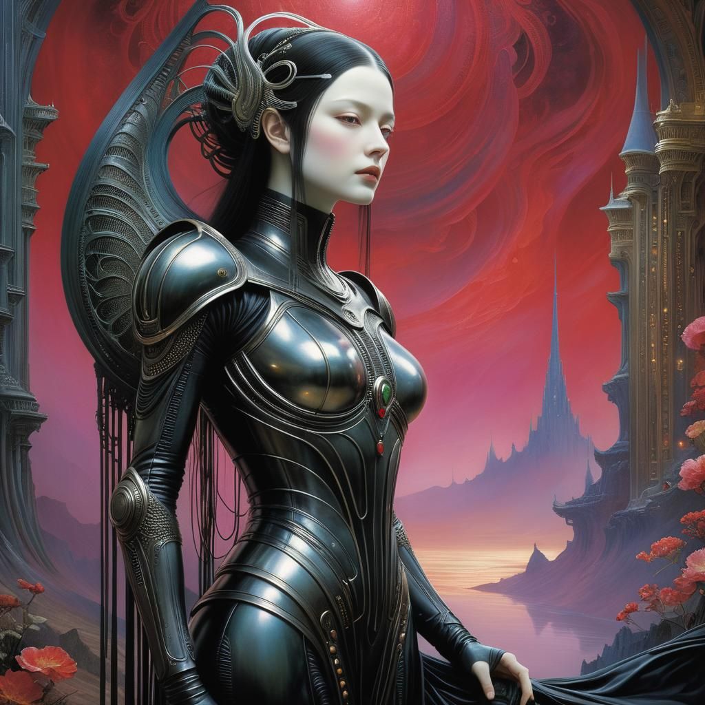 The Last Empress: Dark Surrealism and Art Nouveau