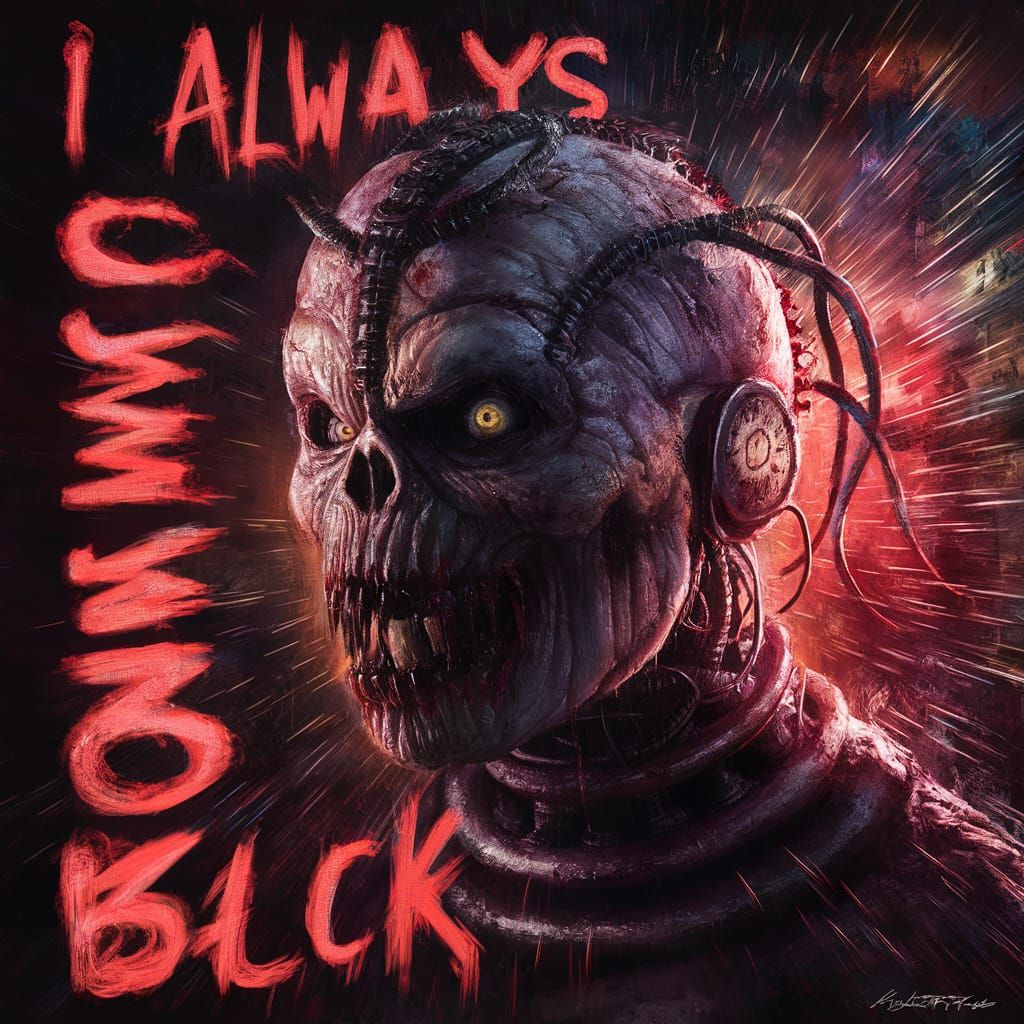 Hyperrealistic Springtrap Poster: I Always Come Back