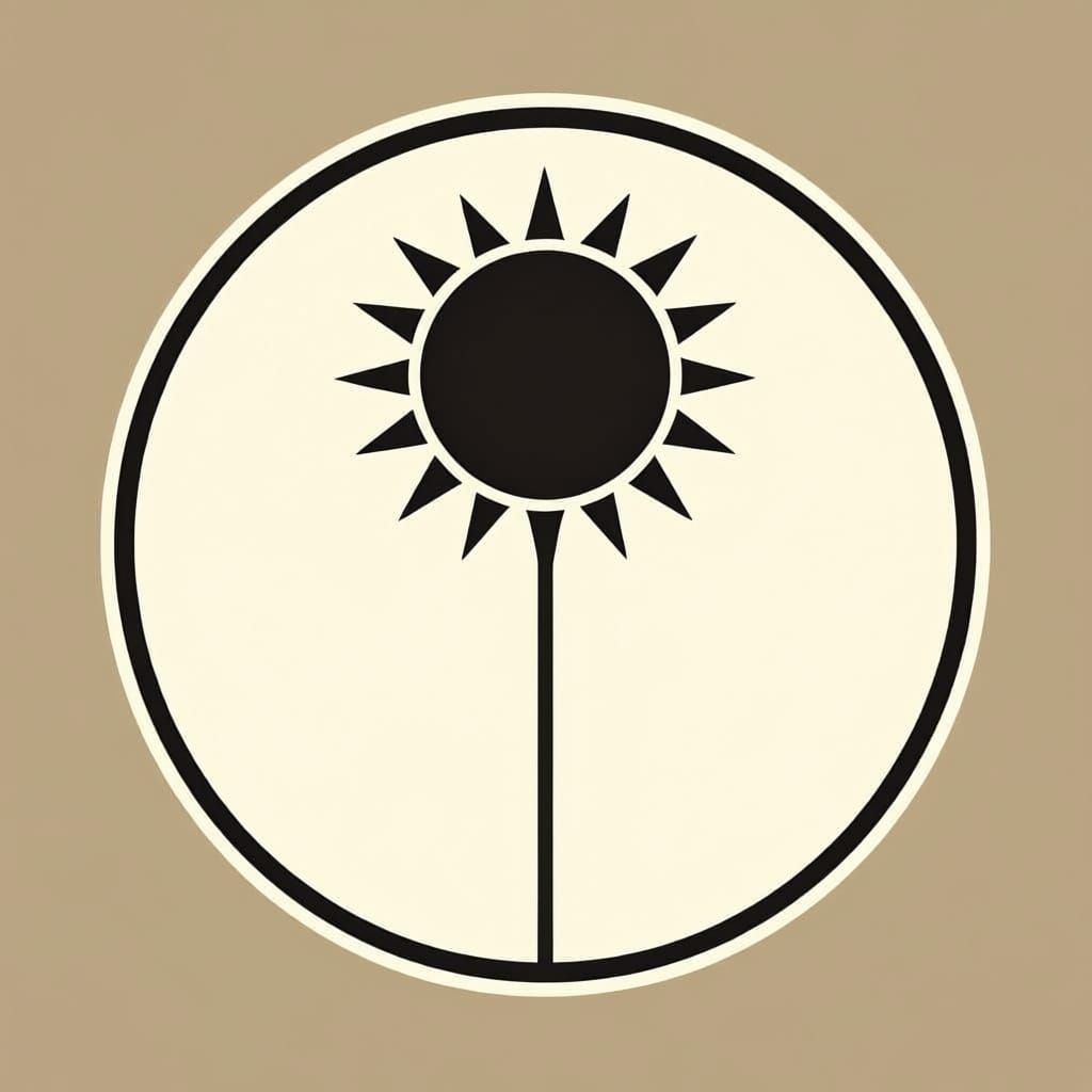 Monochrome Company Seal with Minimalist Design