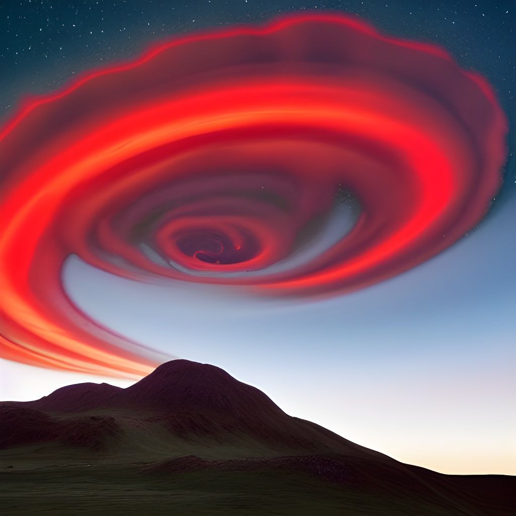 Epic Mountain Dwarves in Surreal Landscape