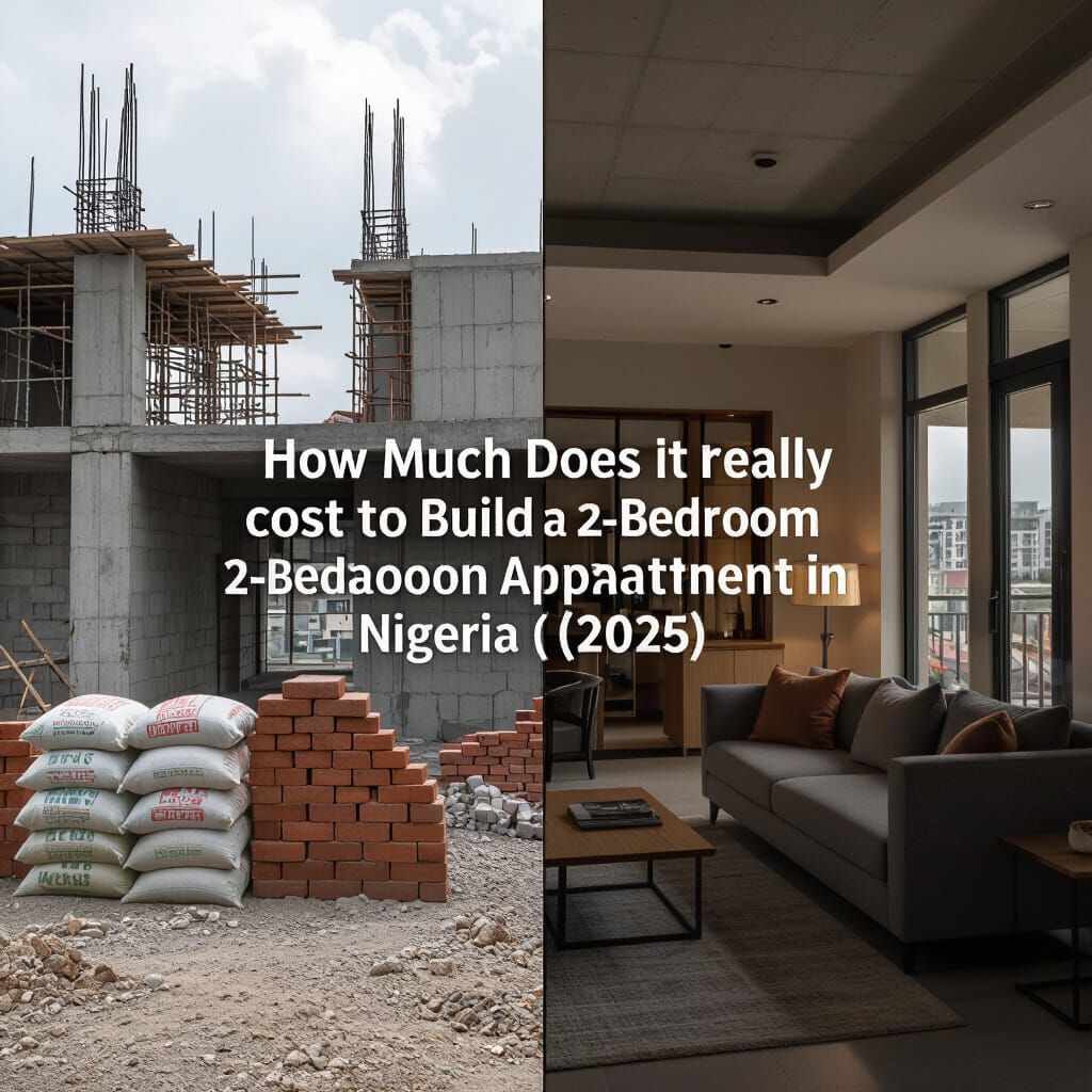 Nigerian 2-Bedroom Apartment Construction Costs 2025