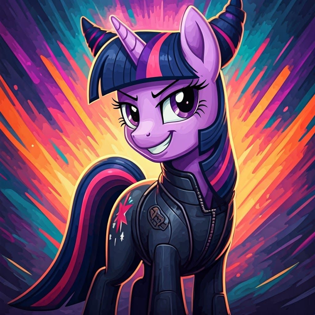 Majestic Pony Warrior in Juri Han-Inspired Armor