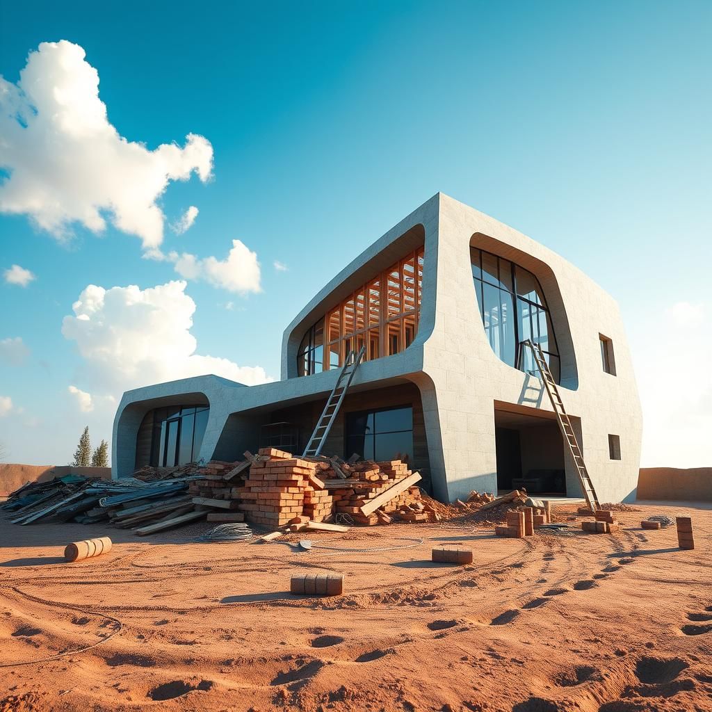 Casa en construcción