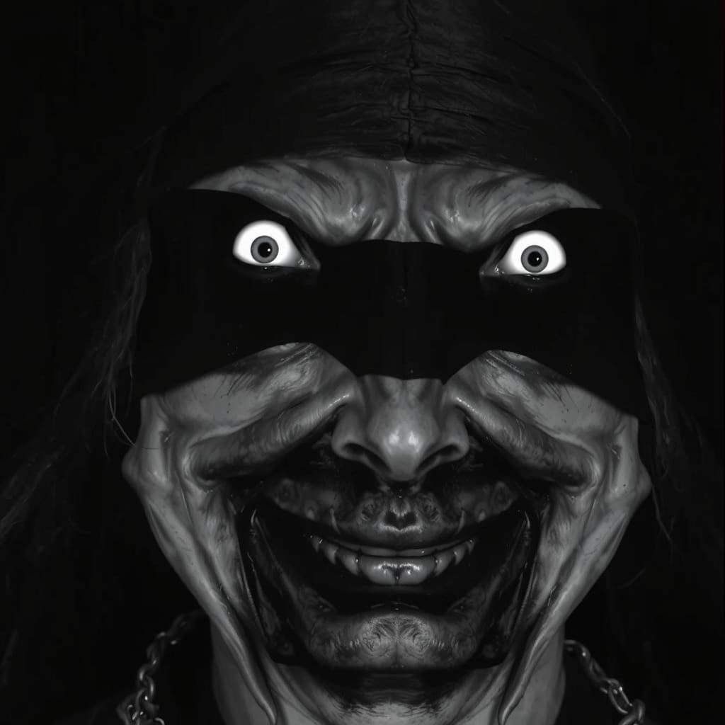 Grayfia Lucifuge's Horror: An H.R. Giger-Inspired Portrait