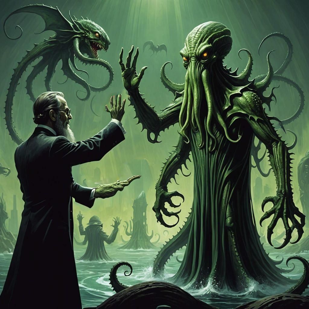 Cthulhu Gives a High Five