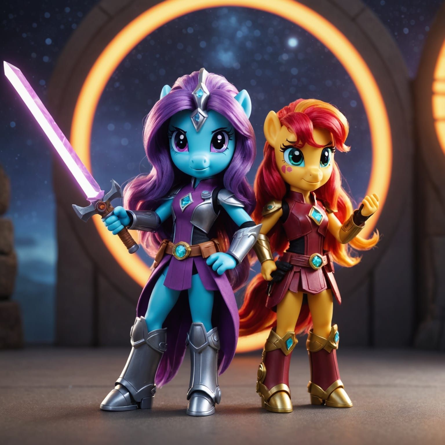 My Little Pony Jedi Knights in Stargate