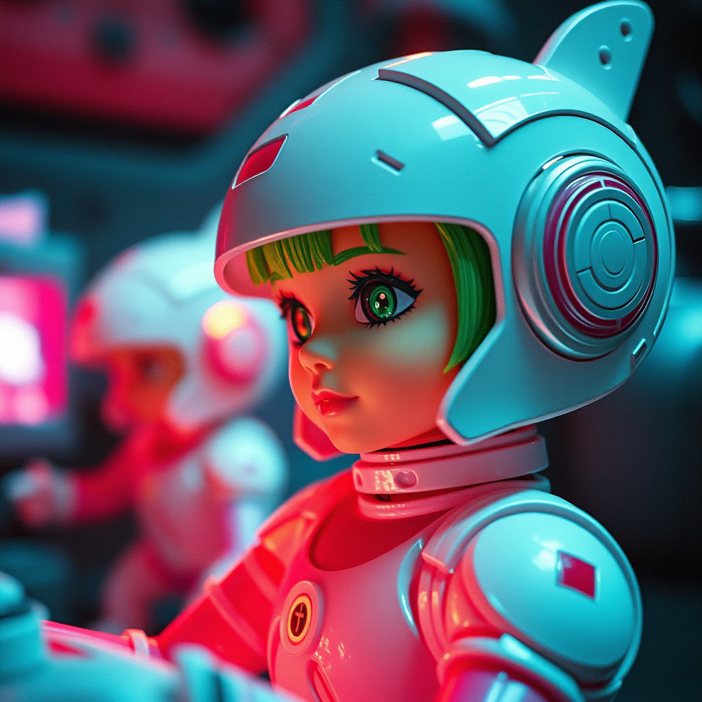Imaginative Futuristic Doll Toys