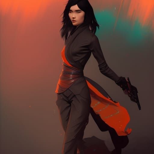 Tao Okamoto as Bond Girl: Hyperdetailed Concept Art