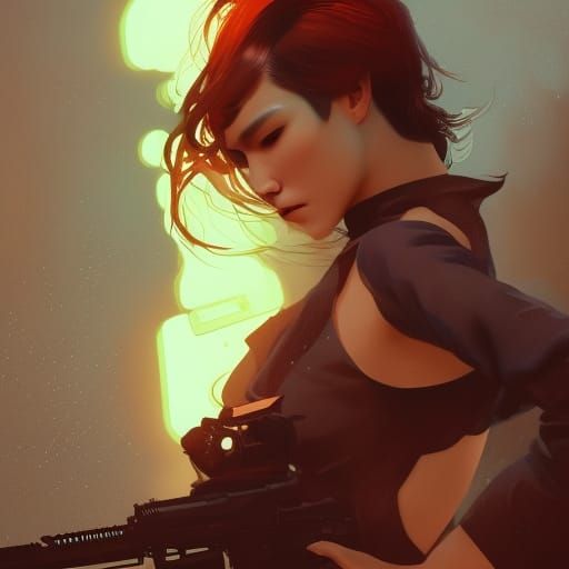 Tao Okamoto as Bond Girl Concept Art