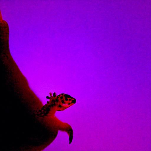 Detailed Portrait of a Leopard Gecko