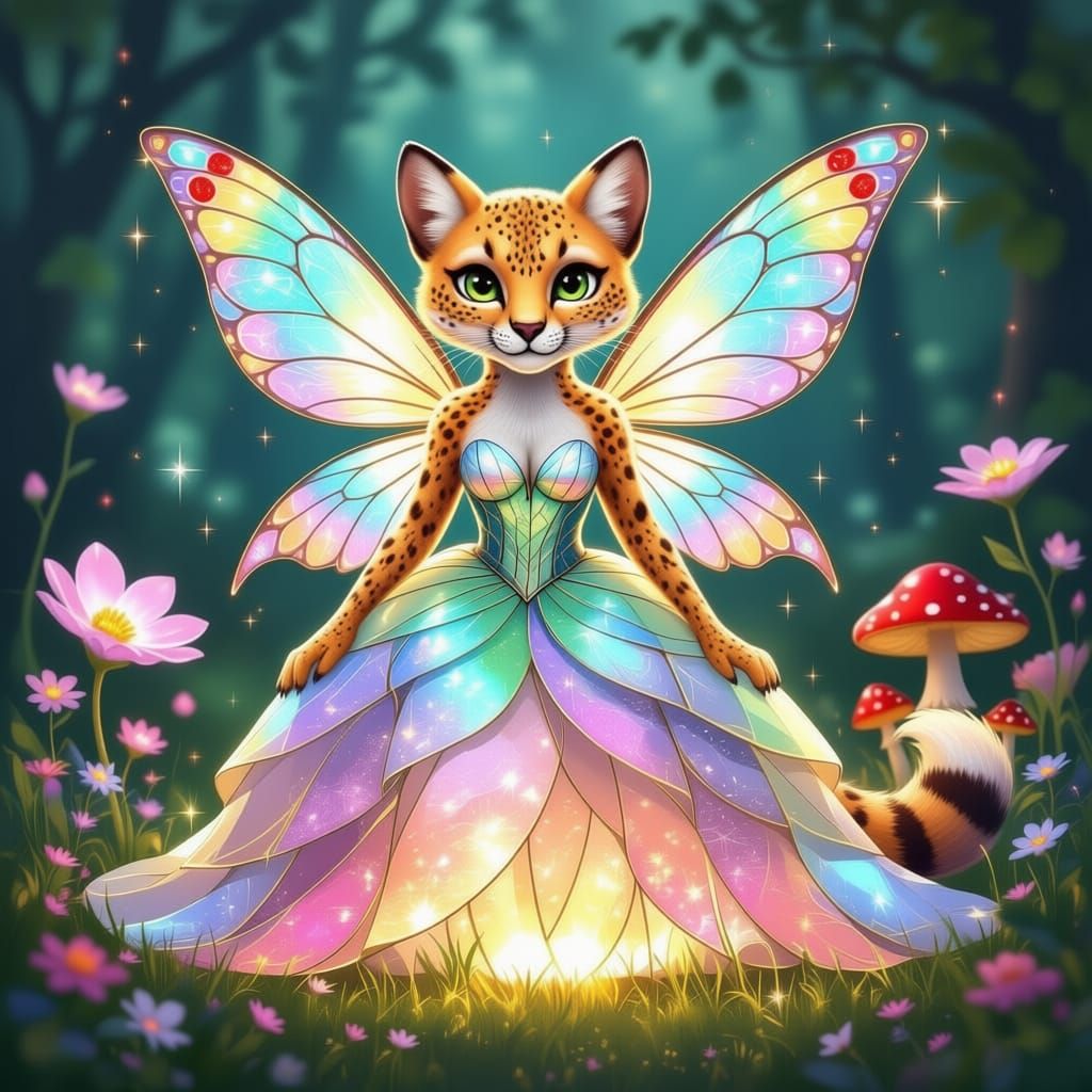 Cheetah Fox Hybrid Creature