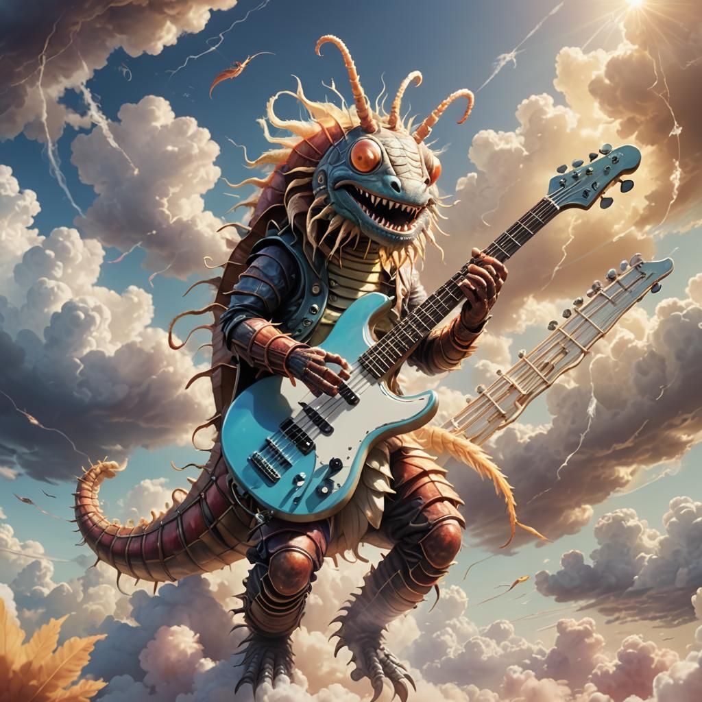 Centipede's Dreamy Concert in the Clouds