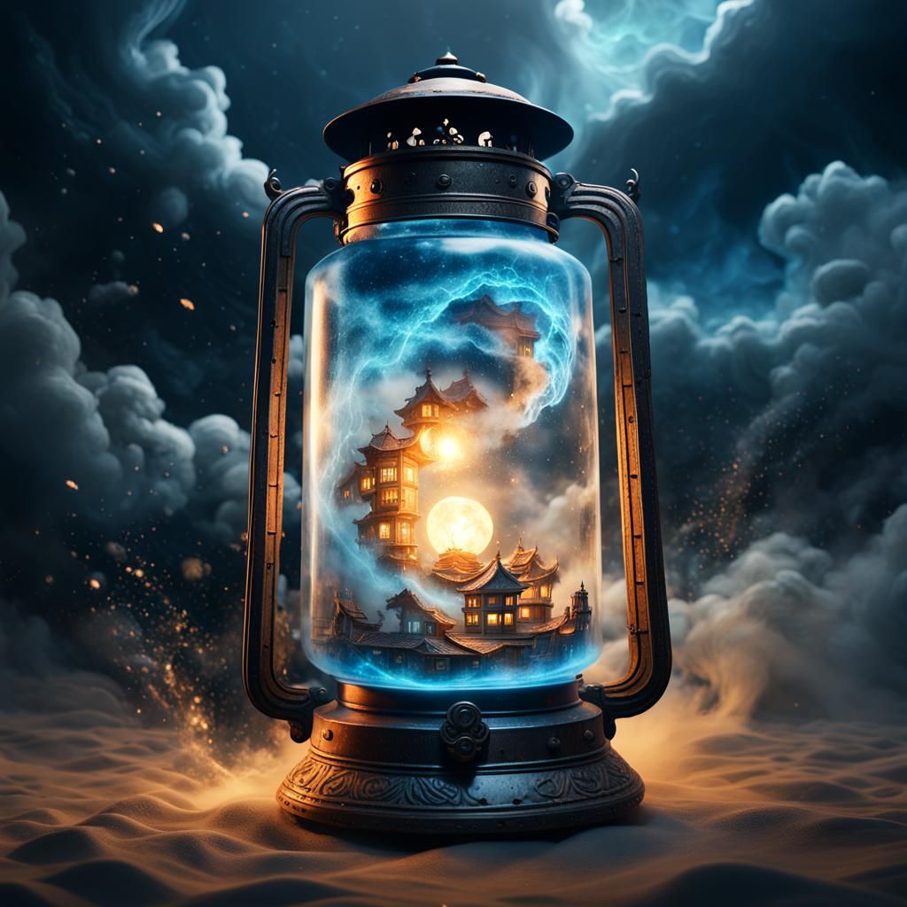 Hurricane in a Bottle: Fantasy Concept Art