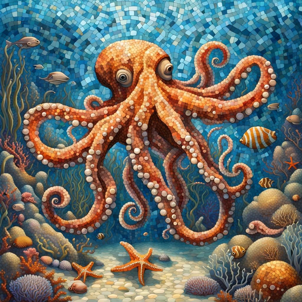 Underwater World Mosaic