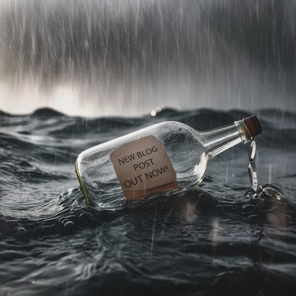 Message in a Bottle: New Blog Post
