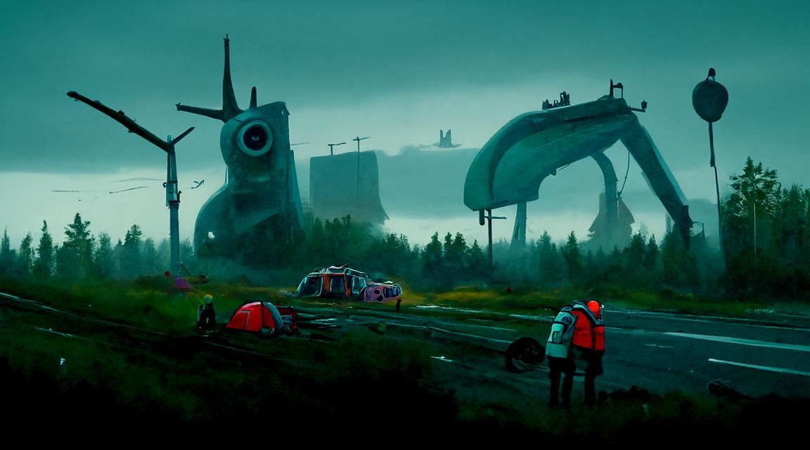 Post-Apocalyptic Landscape Art
