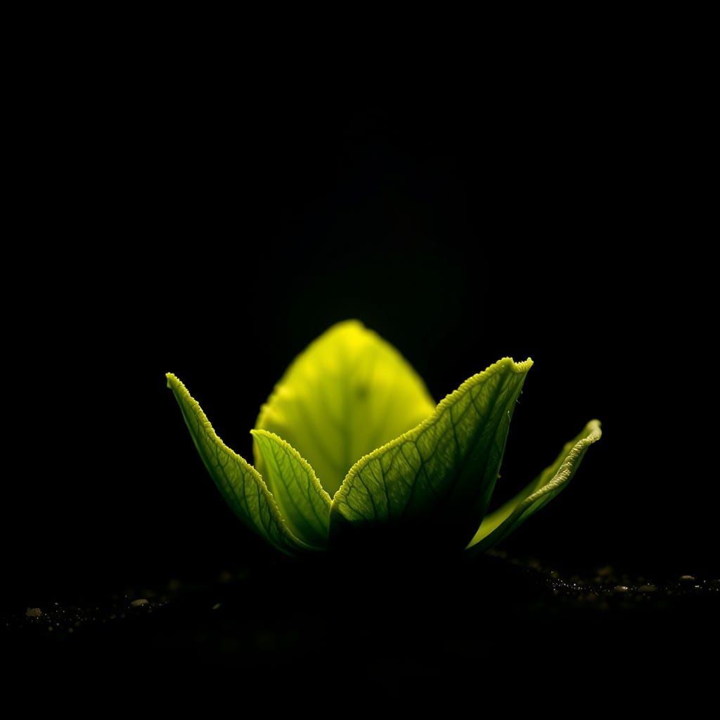 Abstract Representation of Life's Interconnectedness and Res...