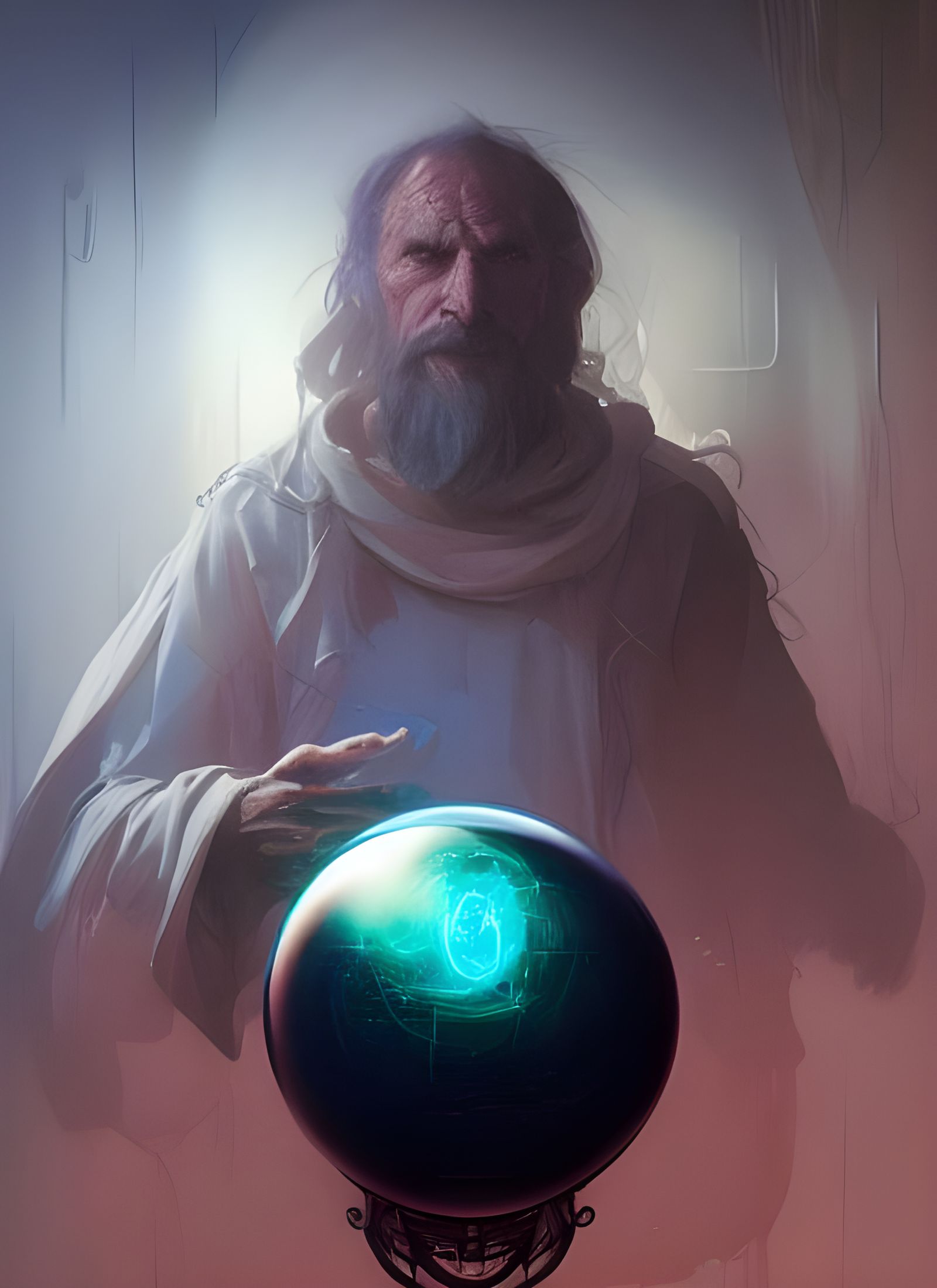 The Great Orb: D&D Concept Art in Photorealistic Style