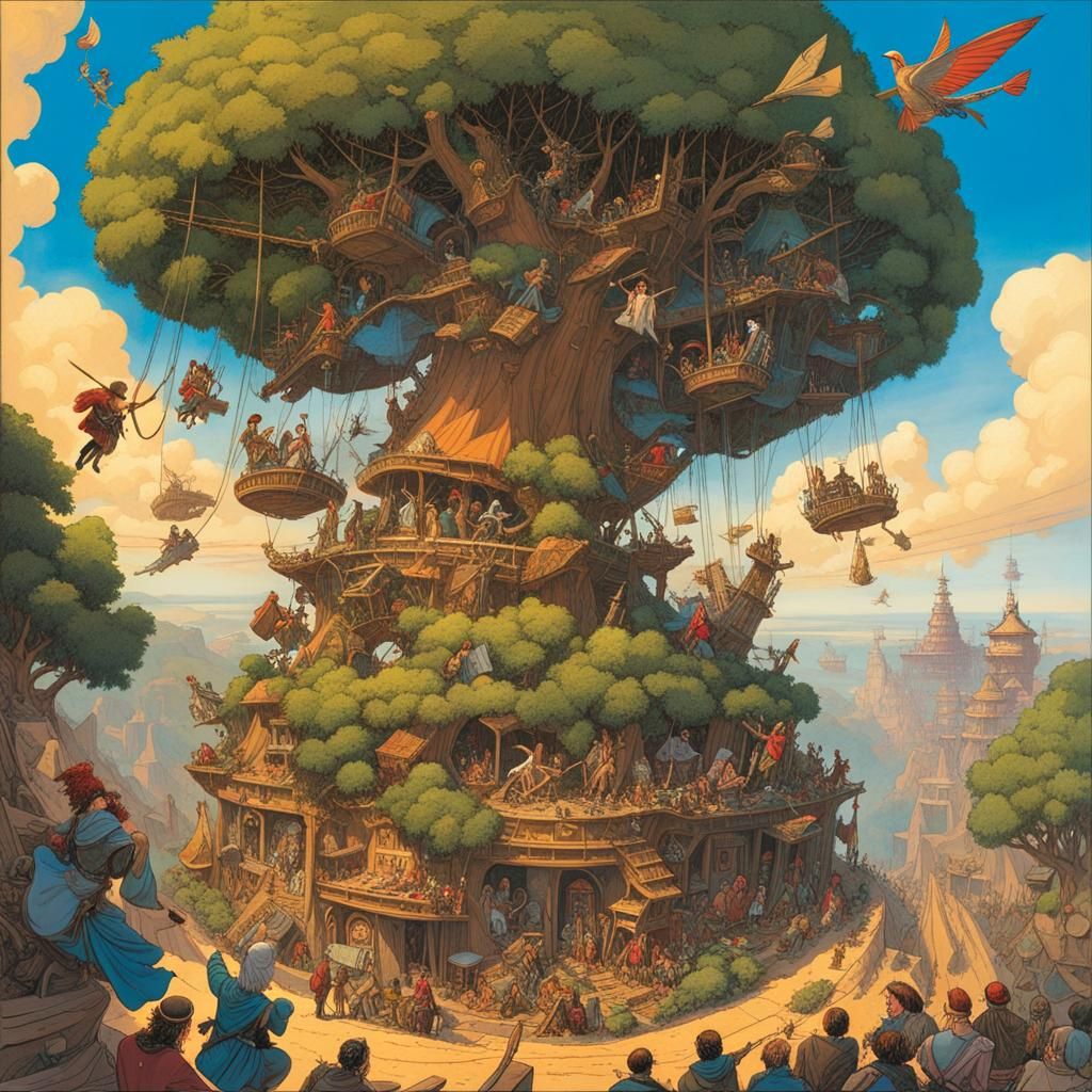 Punk Rock Fairies vs Pirates in Aerial Battle