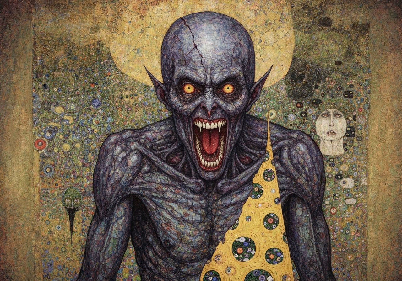 Tormented Soul Monster by Amano, Max, Klimt