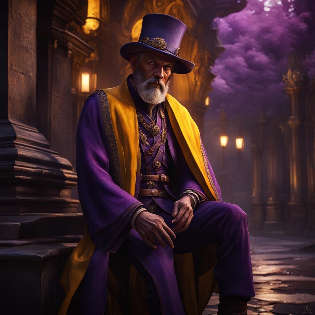 Halloween Hero at Stark Tower: Digital Art