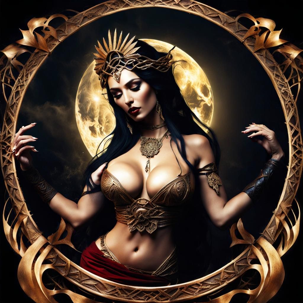 Sensual Pagan Goddess of Passion