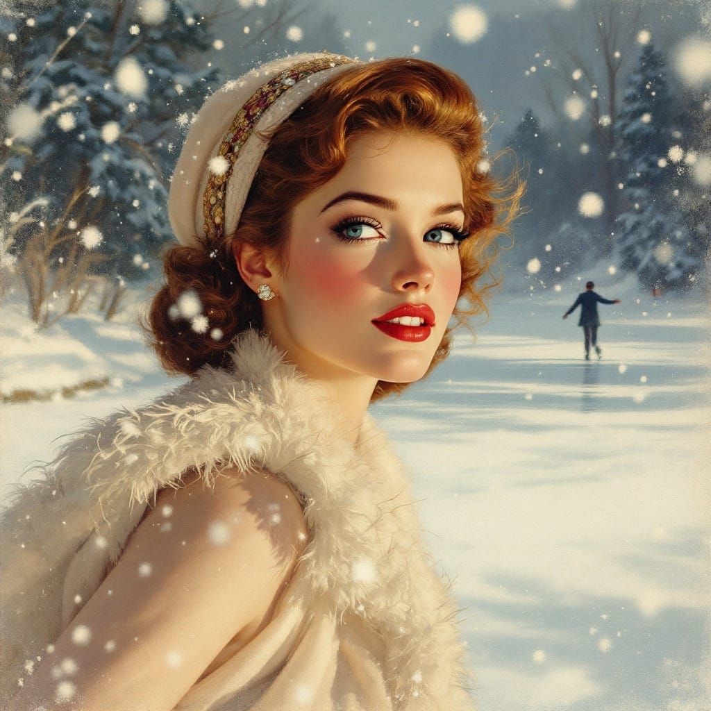 Winter pinup