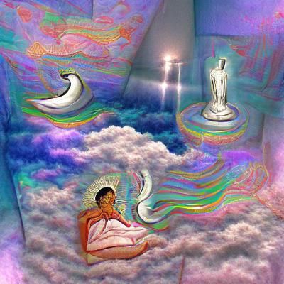 AI Generated Image of Spiritual Dreams