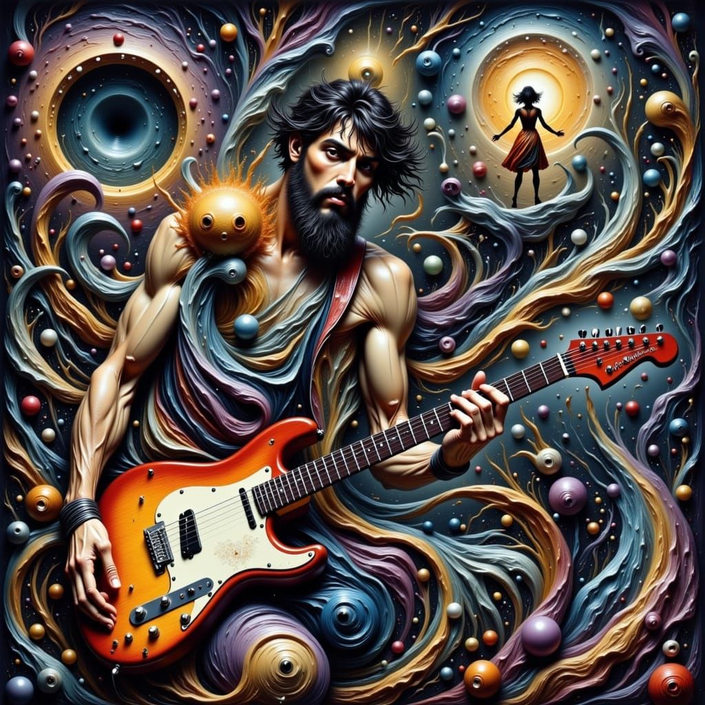 Surreal Rock 'N' Roll Landscape Unveiled