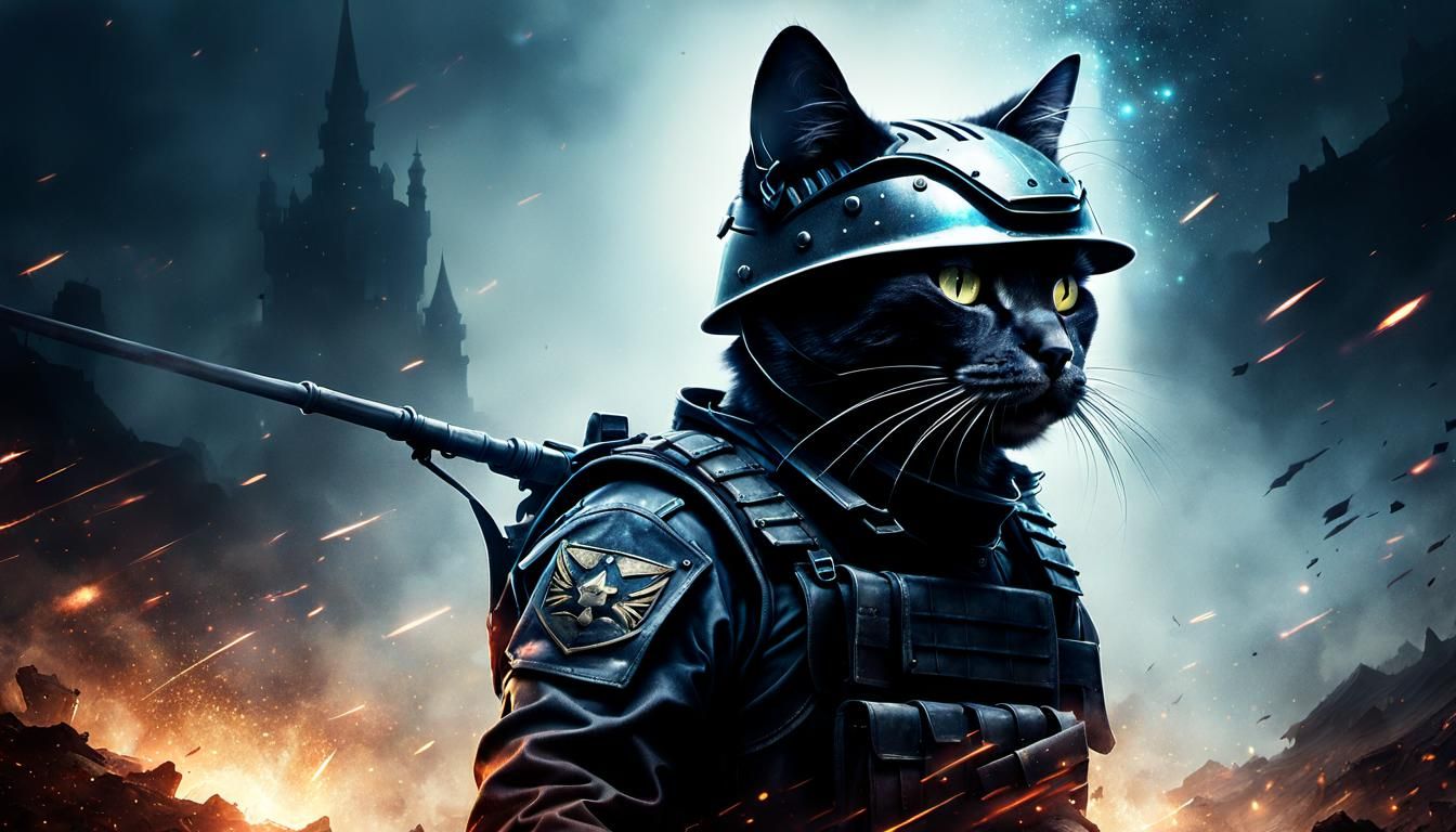 soldier cat
