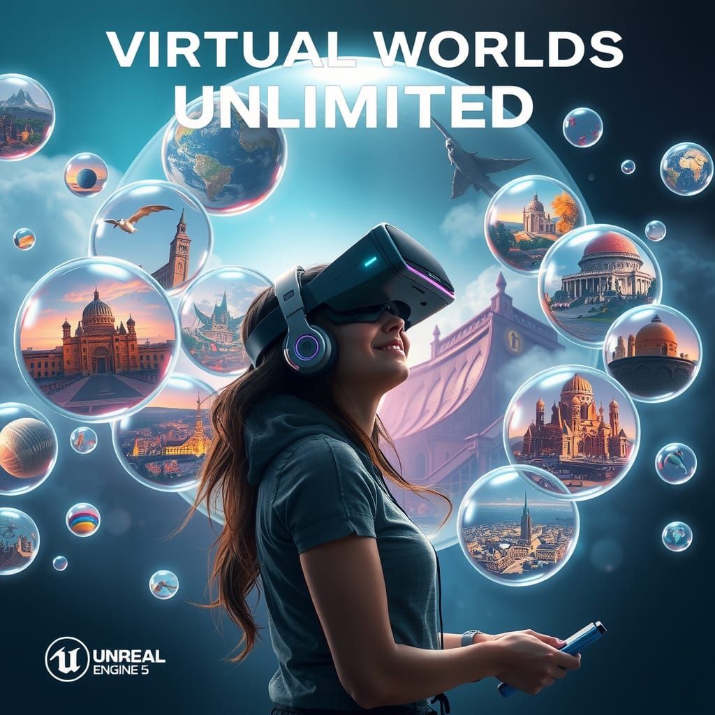 Virtual Worlds Unlimited: VR Game Ad