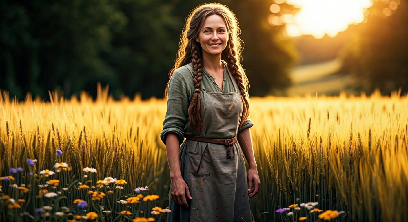 Earthdawn: Female Human Farmer