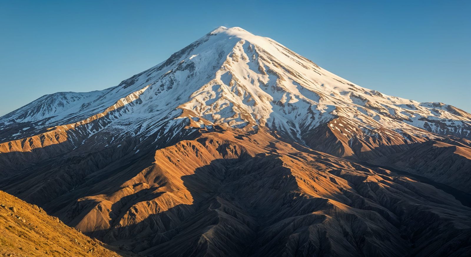 Mount Damavand: Iran's Majestic Snow-Capped Peak