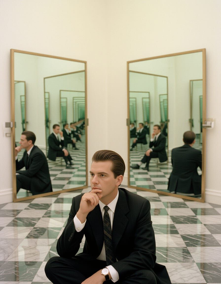 Introspective Reflections: A Surreal Contemplation