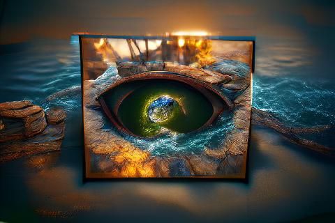Enchanted Lagoon: A Fantasy Matte Painting