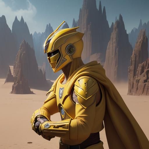 Jedi  Yellow Power Ranger