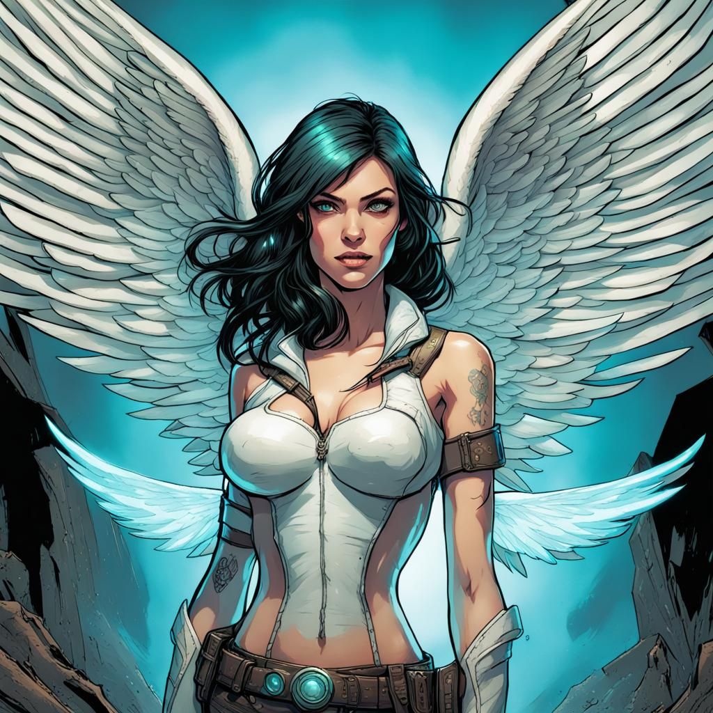 Borderlands Angel Siren with Ethereal Wings